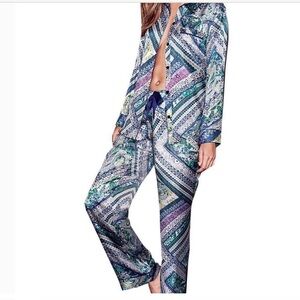 Victorias Secret After Hours Paisley pajama set